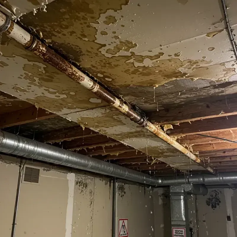 Ceiling Water Damage Repair in Oostburg, WI