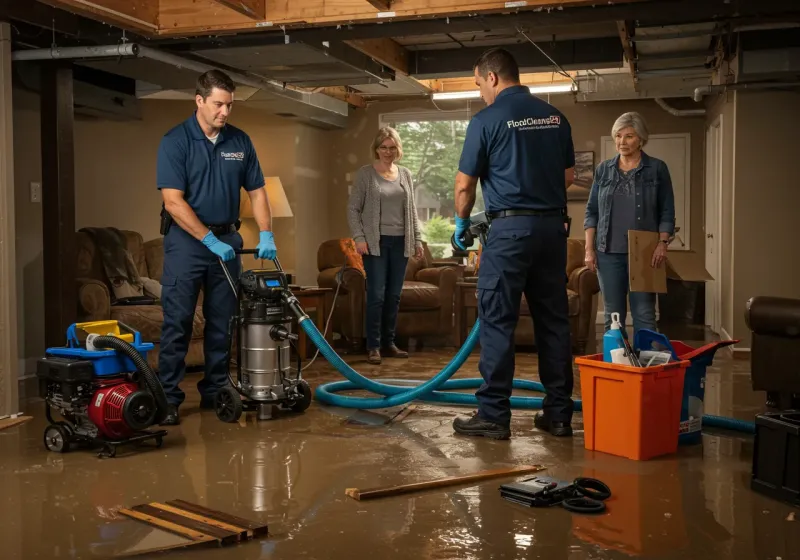 Basement Water Extraction and Removal Techniques process in Oostburg, WI